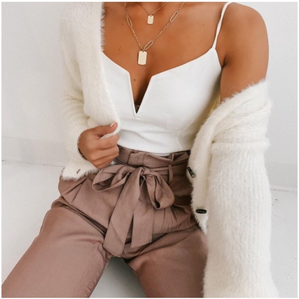 Split Front Bodysuit